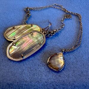 Kendra Scott Rose Gold Set